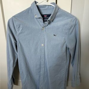 Boys Vineyard Vines Blue Dress Shirt